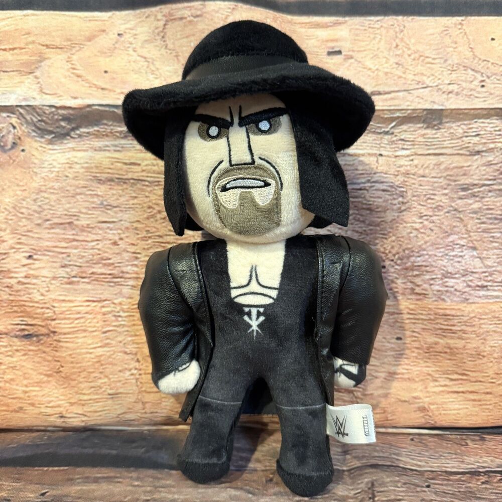 Kidrobot WWE The Undertaker Plush Stuffed Figure Chibi Style 2015 Ages 8+